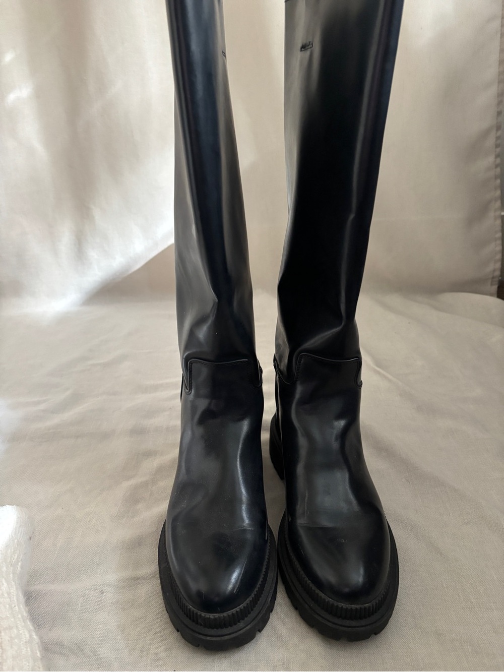 H&M Knee-High Riding Boots — Size 41